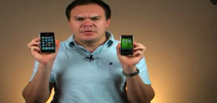 Porównanie HTC Diamond2 z iPhone 3G
