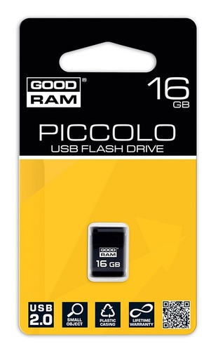 GoodRam Piccolo 16GB USB 2.0 Czarny