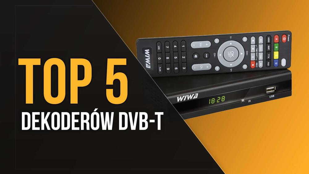 TOP 5 Dekoderów DVB-T - Telewizja na Wysokim Poziomie!