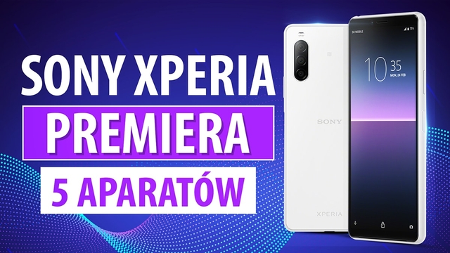 Sony poza MWC z nowym flagowcem! Poznajcie Xperia 1 II i Xperia 10 II