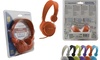 ESPERANZA SŁUCHAWKI AUDIO STEREO Z REGULACJĄ GŁOŚNOŚCI EH148O POMARAŃCZOWY