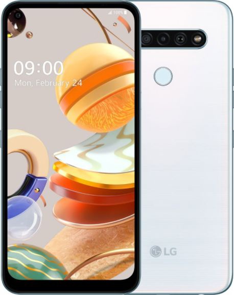 LG K61 4/128GB Dual SIM Biały (8806087044386 0)