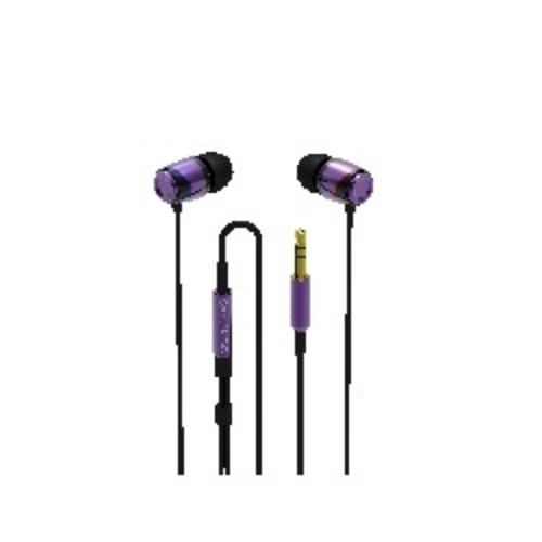 SoundMAGIC E10 Black-Purple Sluchawki Dokanalowe