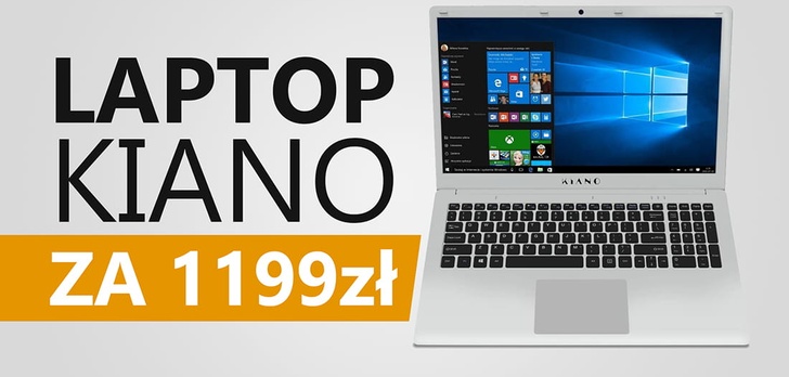 Kiano SlimNote 15,6 HDD - Test Taniego Laptopa do Szkoły i nie Tylko