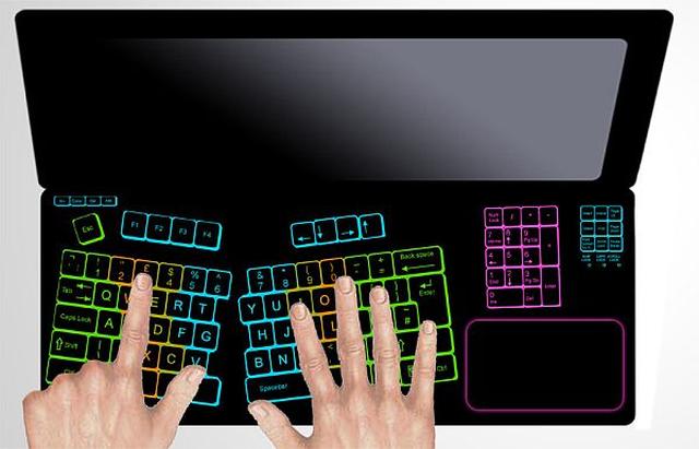 Keyless Lifebook: Uniwersalna klawiatura dotykowa kończy z klikaniem