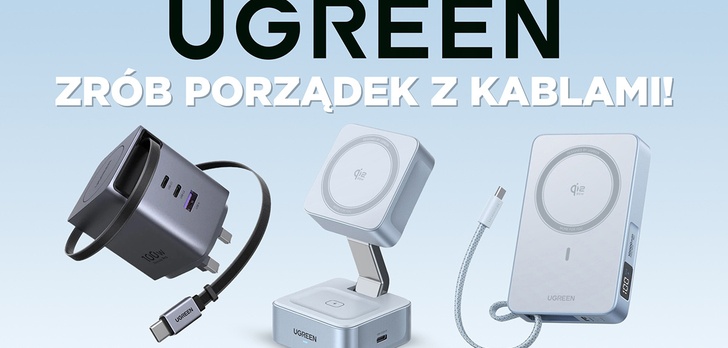 Ładowarki i Powerbanki UGREEN MagFlow robią porządek z kablami