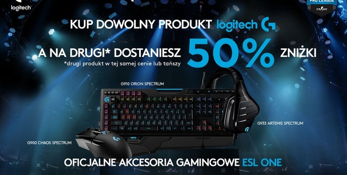 Gamingowy Sprzęt Logitech G na Promocji!