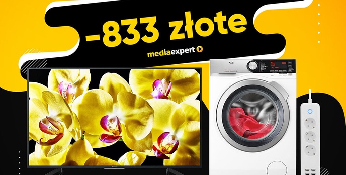 Nawet 833 złote zaoszczędzisz z Media Expert!