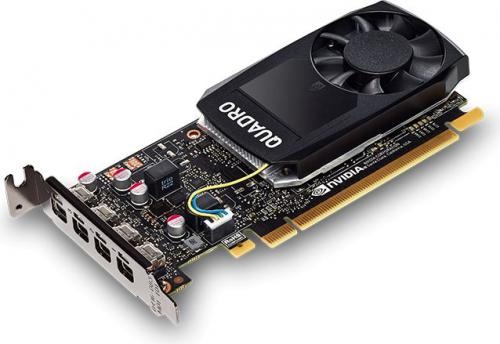 PNY Technologies NVIDIA Quadro P1000, 4GB GDDR5 (128 Bit), 4x miniDP (VCQP1000DVI-PB)