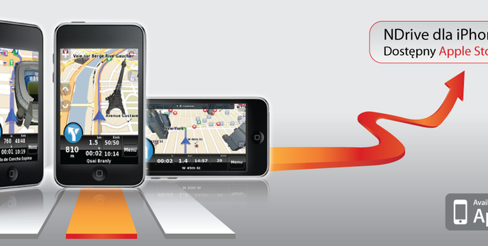 NDrive - czyli nawigacja GPS dla użytkowników iPhone'a