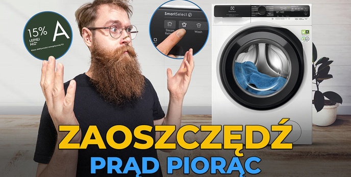 Pralka na miarę wieku: Sprawdzamy Electrolux UltraCare 800 EW8F5402QP