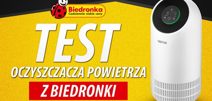 Hoffen Air Pro - Test oczyszczacza powietrza z Biedronki