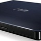 LG HLDS Zewnętrzna nagrywarka Blu-Ray BP55EB40, Ultra Slim Portable,