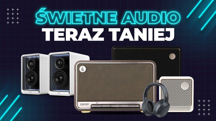 Promocje na audio Edifier! Kolumny, głośniki BT i słuchawki taniej na Cyber Monday