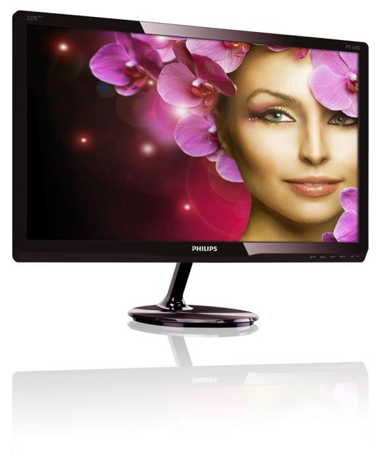 PHILIPS 227E4QHAD z matrycą IPS – 21,5 cala i burgundowy kolor