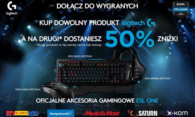 Gamingowy Sprzęt Logitech G na Promocji!