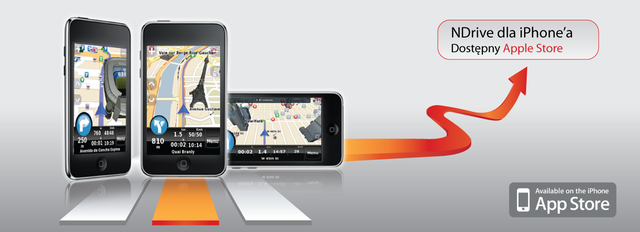 NDrive - czyli nawigacja GPS dla użytkowników iPhone'a