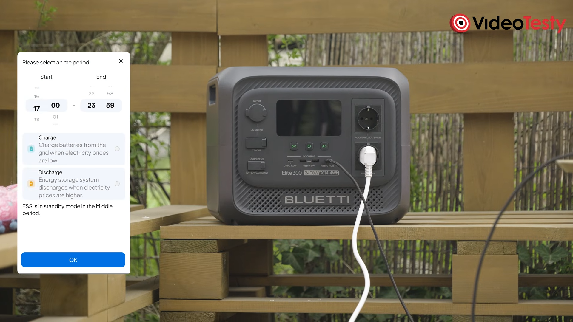 aplikacja BLUETTI Elite 300