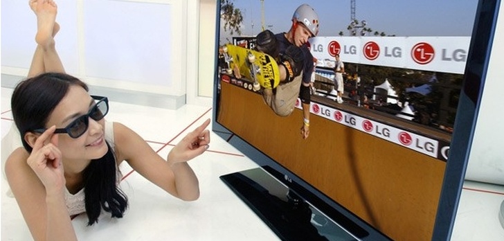 LG prezentuje telewizor cinema 3D i technologię kina domowego 3D