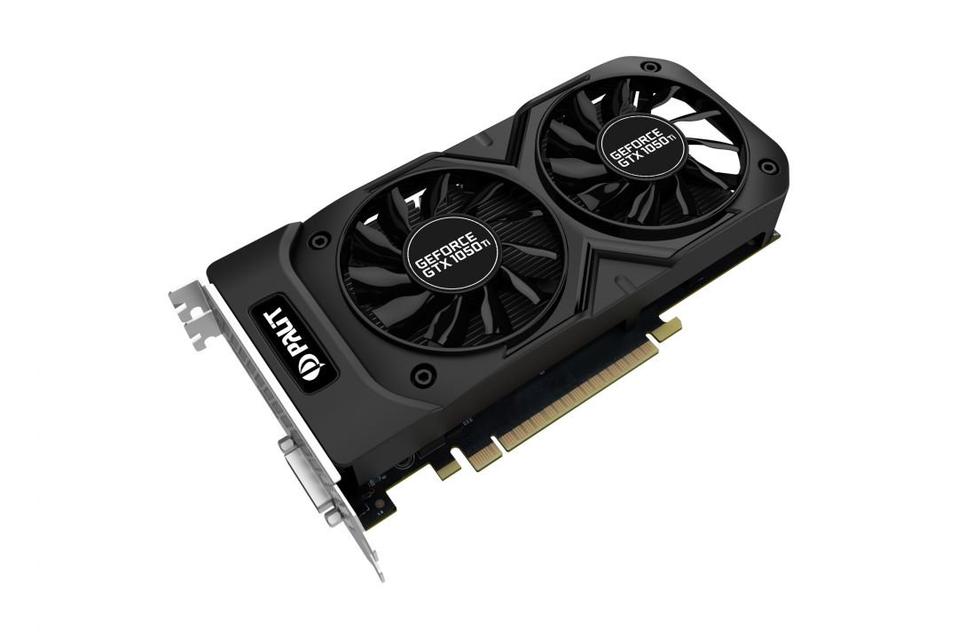 Palit GeForce GTX 1050 Ti Dual 4GB GDDR5 (128 Bit) DVI-D, HDMI, DP Palit GeForce GTX 1050 Ti Dual 4GB GDDR5 (128 Bit) DVI-D, HDMI, DP