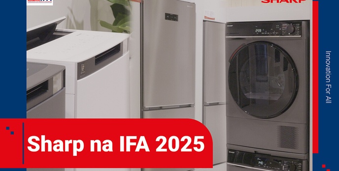 Sharp na IFA 2025: AGD, nowy design i technologie