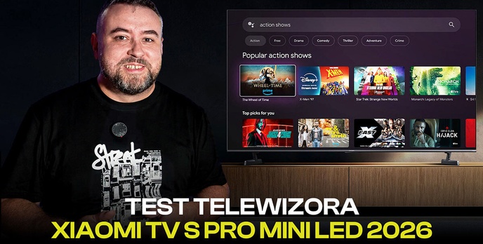 Xiaomi TV S Pro Mini LED 2026 - udane wejście w segment premium?