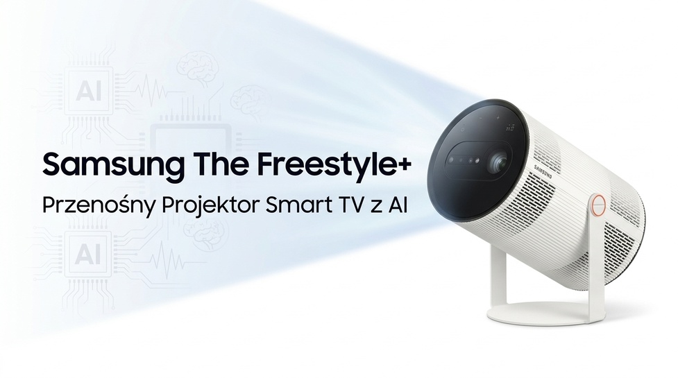 Samsung The Freestyle+ (SP-LFF3HLAXXXH) – Premiera Mobilnego Projektora AI