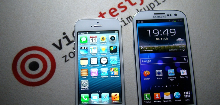 iPhone 5 vs Samsung Galaxy S 3 [TEST]