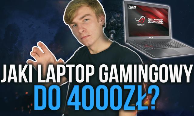 Laptopy Dla Graczy do 4000zł