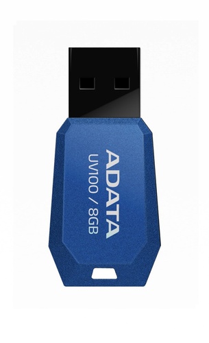 A-Data DashDrive UV100 8GB USB2.0 niebieski- mini