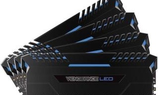 Corsair Vengeance LED Blue DDR4 32GB (4 x 8GB) 3200 CL16
