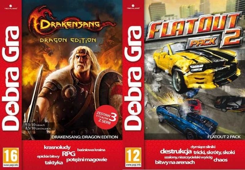 Techland Dobra Gra - Pak 3 Flatout 2 + Drakensang