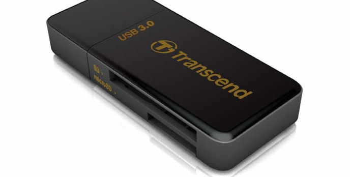 TRANSCEND RDF5 – podręczny czytnik kart SD z USB 3.0