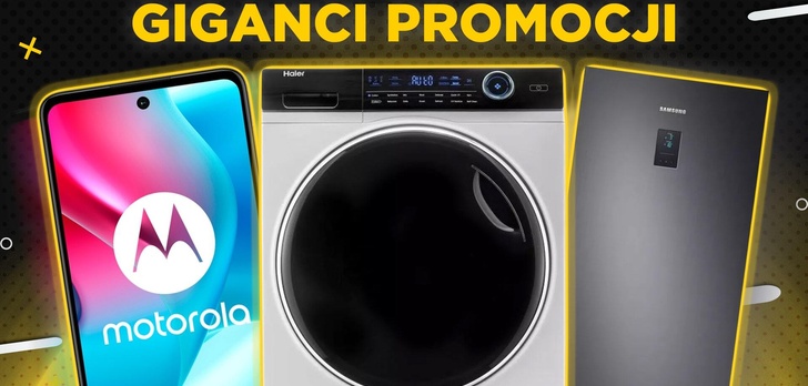 Giganci przecen! Duże pralki, lodówki i smartfony w niskich cenach
