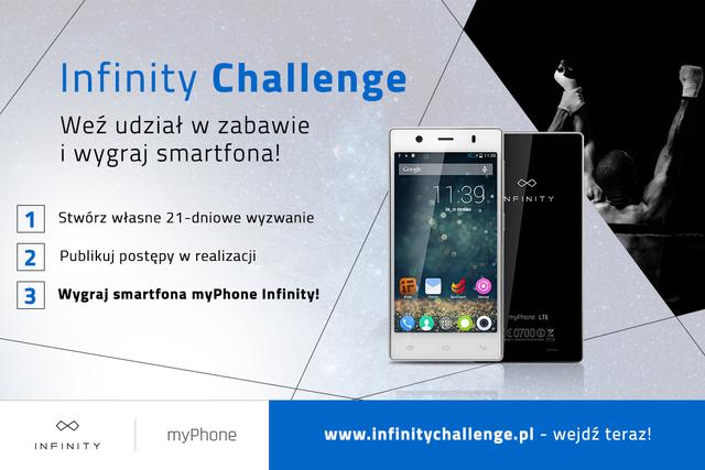 Wykaż Się i Wygraj w myPhone INFINITY Challenge
