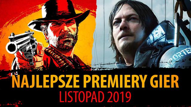 Najlepsze Premiery Gier Listopad 2019 - Death Stranding, Star Wars Jedi: Upadły Zakon, RDR 2