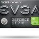 EVGA GeForce GT 710 1GB DDR3 (64 bit) DVI-D, HDMI, D-Sub, BOX (01G-P3-2711-KR)