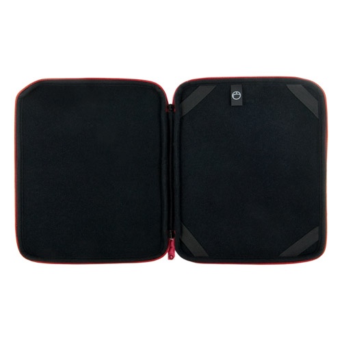 4World Etui Pikowane | tablet | 270x220x20mm | 9.7'' | czerwone