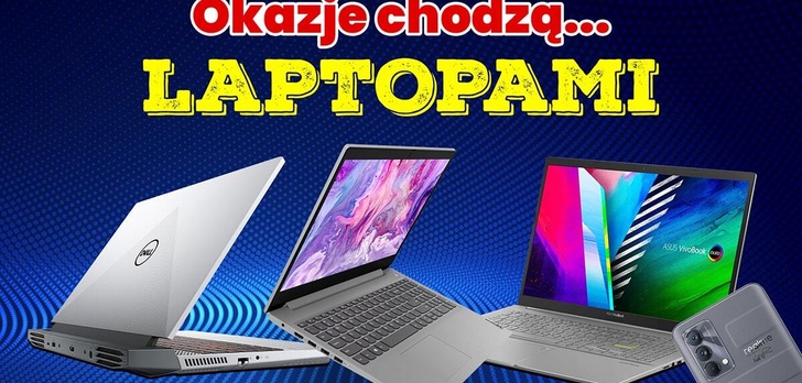 Biurowy HP taniej o 500 zł, a gamingowy Dell z RTX 3060 - 600 zł taniej!