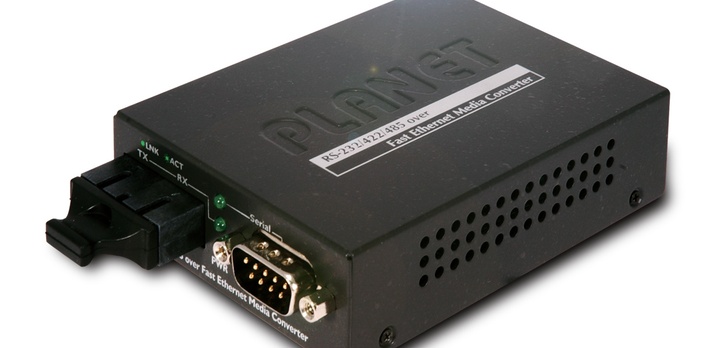 Konwerter mediów RS-232/RS-422/RS-485 do Fast Ethernet marki Planet Technology!