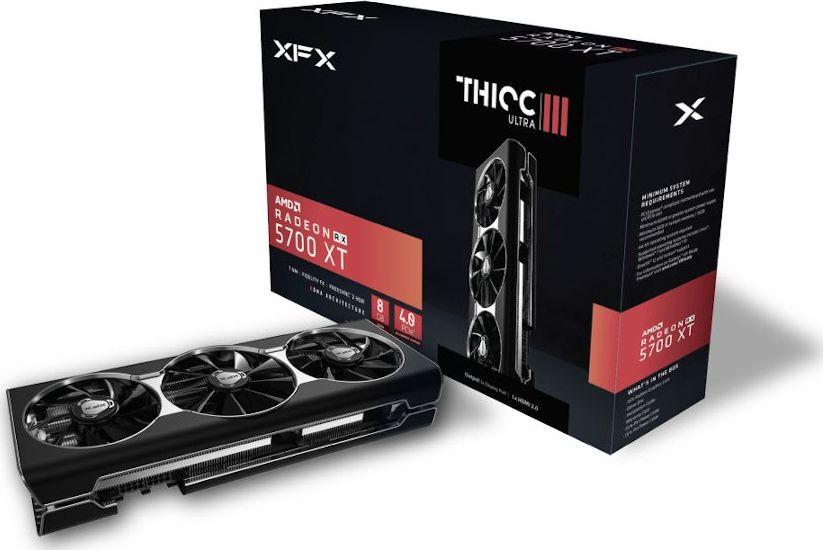 XFX Radeon RX 5700 XT Thicc III Ultra 8GB GDDR6 (RX-57XT8TBD8) XFX Radeon RX 5700 XT Thicc III Ultra 8GB GDDR6 (RX-57XT8TBD8)