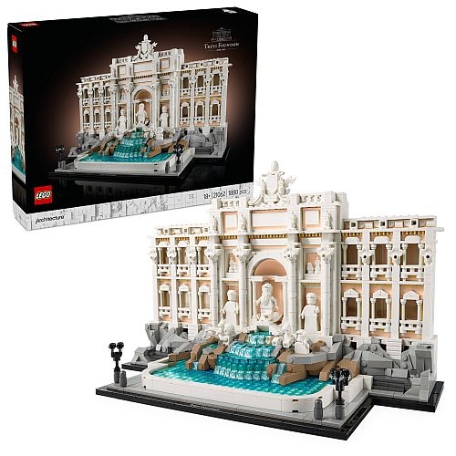 wyjątkowy zestaw LEGO dla dorosłych LEGO 21062 Architecture Fontanna di Trevi