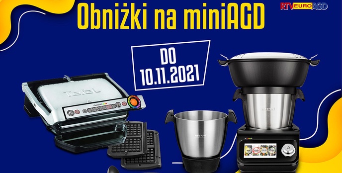 Faktyczne przeceny na małe AGD! Grill z gofrownicą i alternatywa Thermomixa