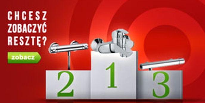 Baterie Wannowe i Prysznicowe - TOP 10 Maj 2015