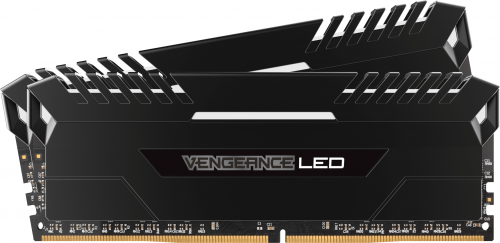 Corsair Vengeance LED DDR4, 2x8GB, 2666MHz, CL16, White (CMU16GX4M2A2666C16)