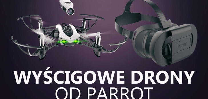 Parrot Prezentuje Ultralekkie Wyścigowe Drony