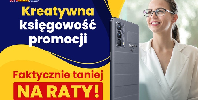 Smartfon i AGD faktycznie taniej! Dwie raty gratis