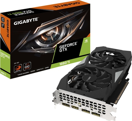 Gigabyte GeForce GTX 1660 Ti OC 6G, 6GB GDDR6 (GV-N166TOC-6GD)
