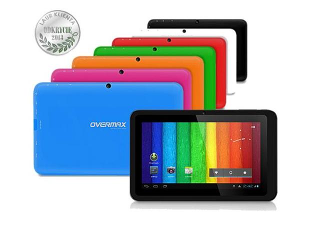 Tablet NewBase firmy Overmax w kolorach tęczy !