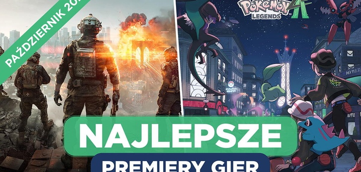 Najlepsze Premiery Gier Październik 2025 - Battlefield 6, Pokemon Legends: Z-A